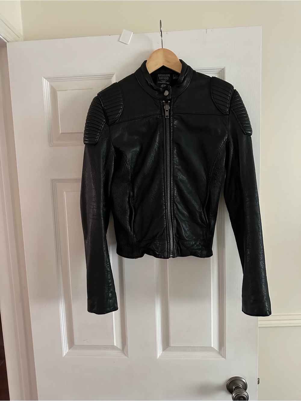 Leather Jacket 2011 H&M “Dragon Tattoo” collection designed by Trish Summerville
